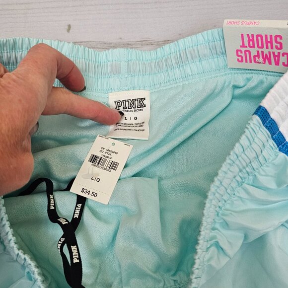 Victoria's Secret PINK NEW Campus Short~Size L - Picture 3 of 7